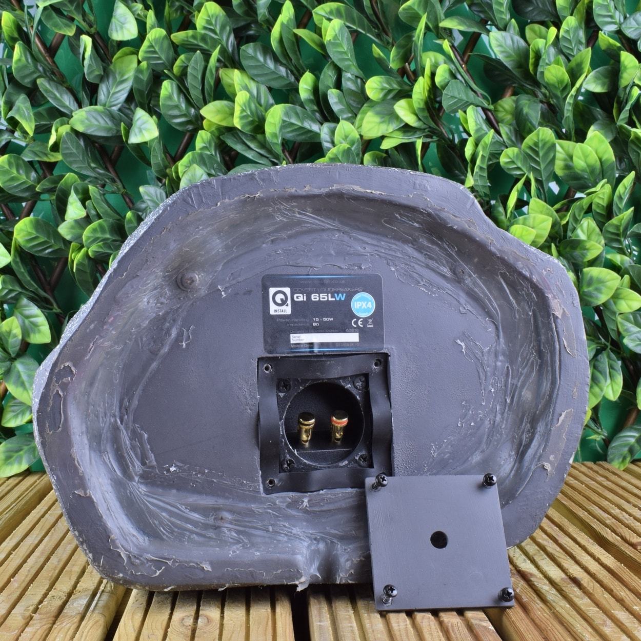 Q Install QI65LW 6.5" Weatherproof Garden Rock Speaker (Each) Custom Install Speakers Q Install