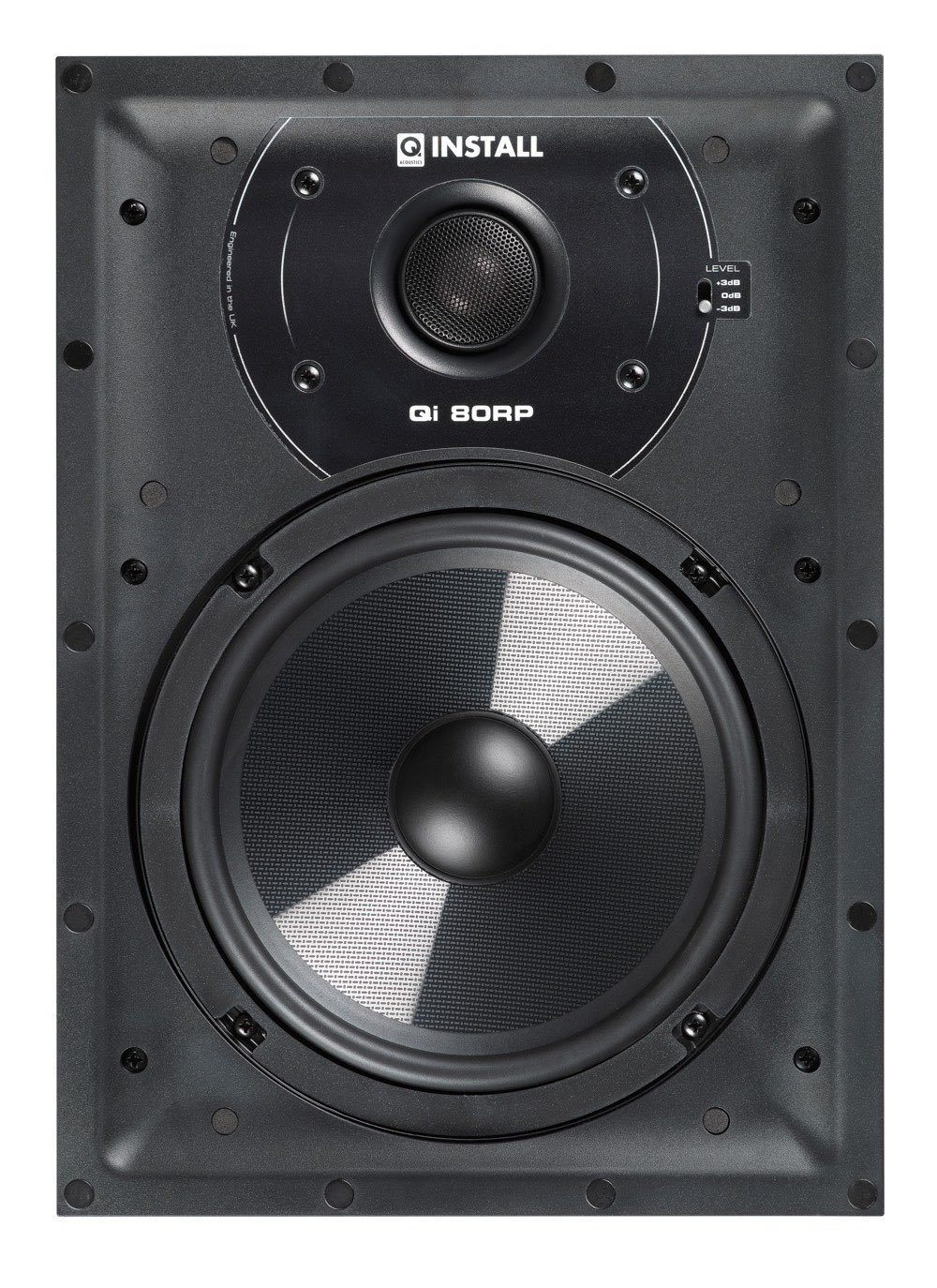 Q Install QI80RP 8" In Wall Home Cinema Speaker (Each) Custom Install Speakers Q Install