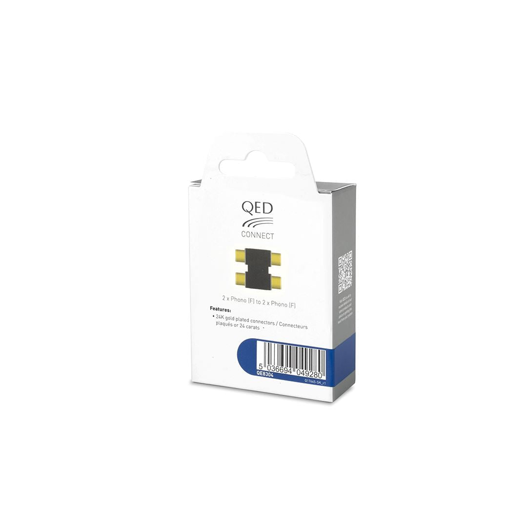 QED Connect Phono M-F Adapter Interconnects QED