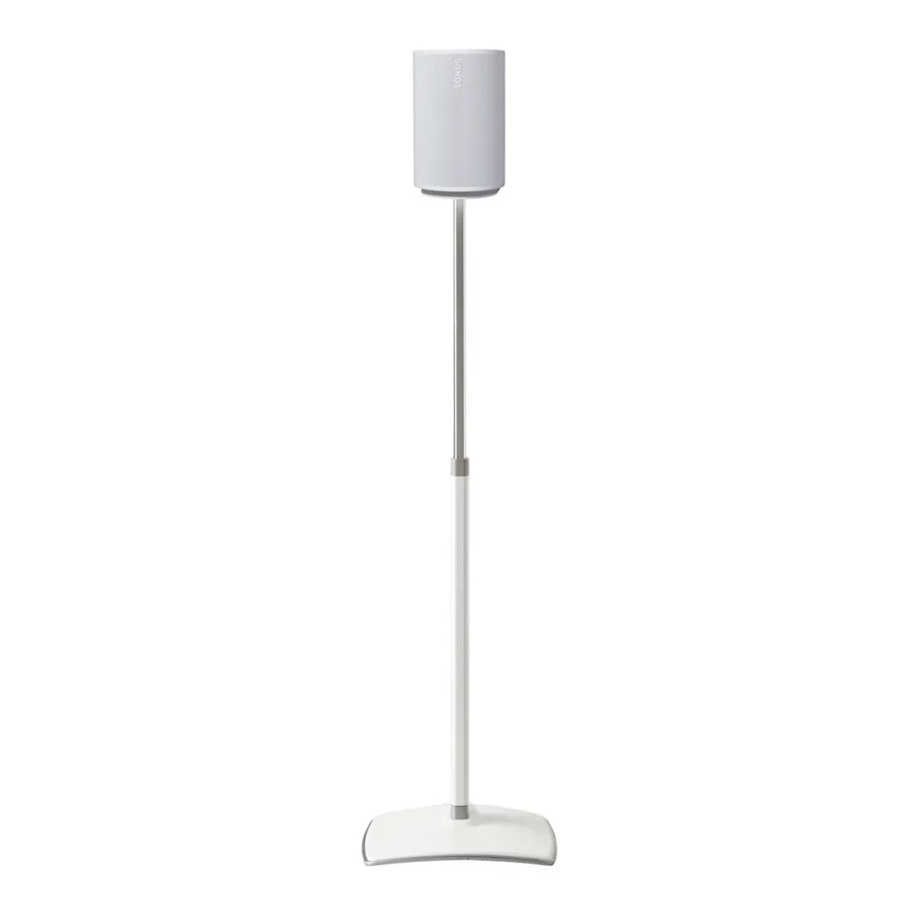 Sanus Height Adjustable Speaker Stand for Sonos Era 100™ - Single Speaker Brackets & Stands Sanus White