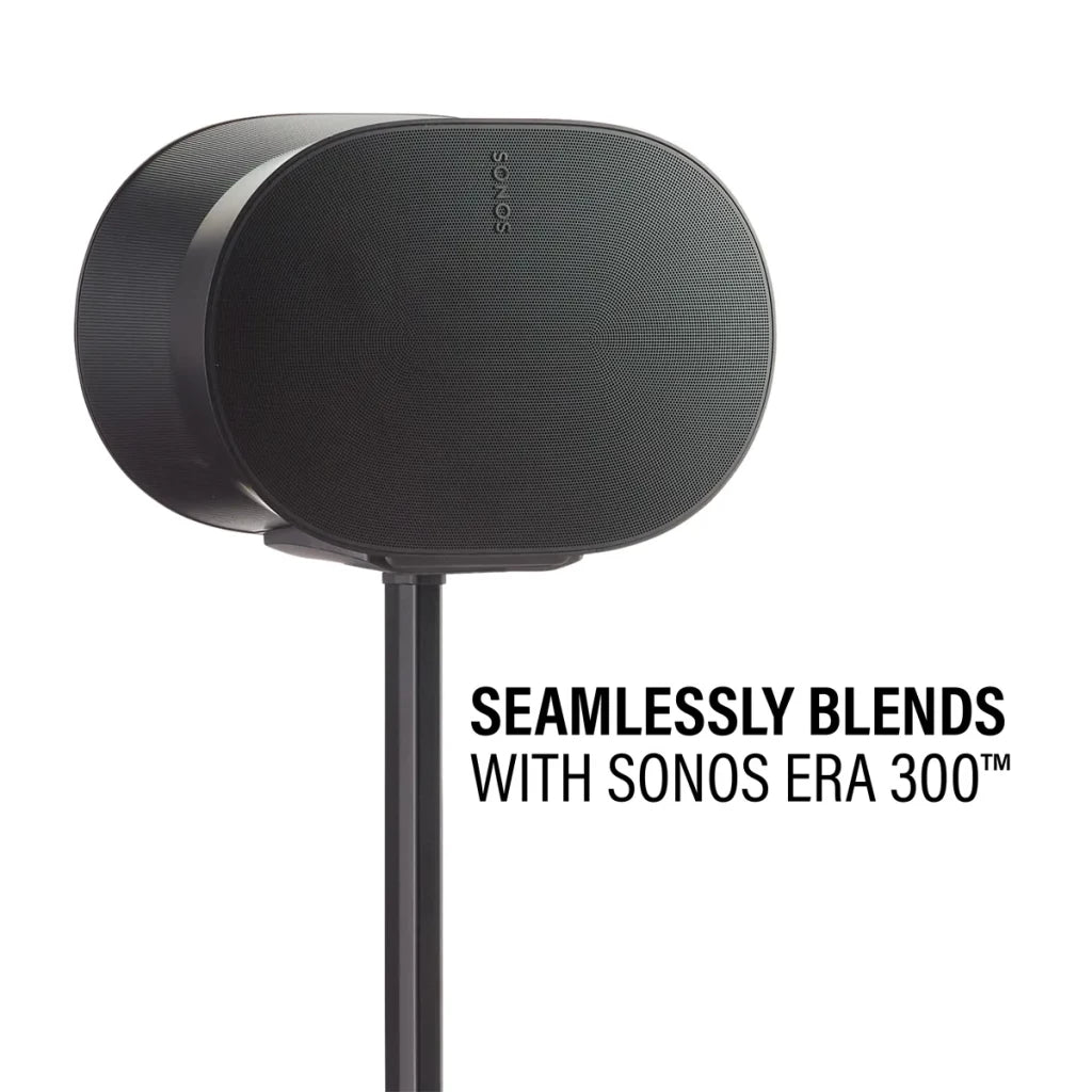 Sanus Height Adjustable Speaker Stand for Sonos Era 300™ - Single Speaker Brackets & Stands Sanus