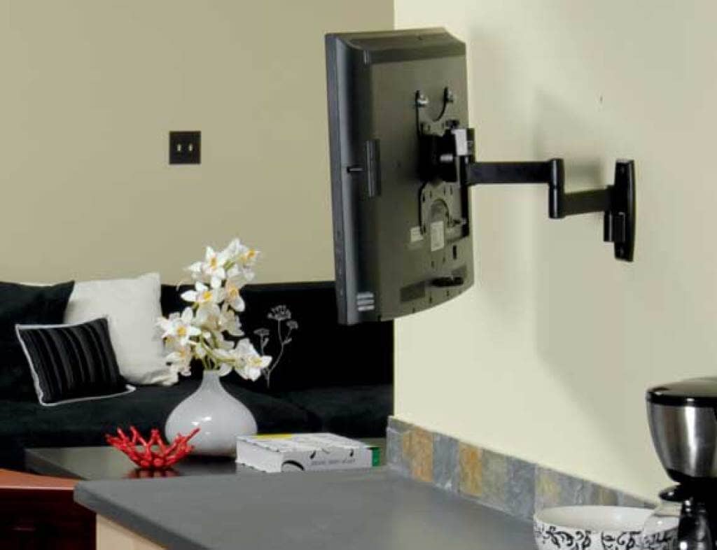 Sanus MF215 Full Motion Wall Mount for 13″-39″ Flat Panel TVs TV Brackets Sanus