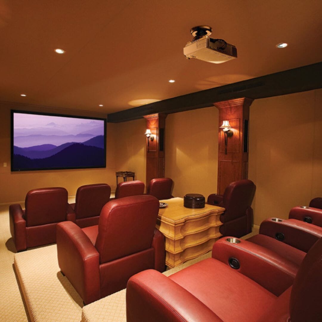 Sanus VMPR1 Tilt & Swivel Projector Mount For TV Projectors up to 22Kg TV Brackets Sanus