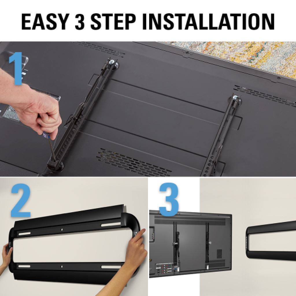 Sanus VMT5 Premium Series Tilt Mount For 37″-55″ Flat Panel TVs up to 34Kg TV Brackets Sanus