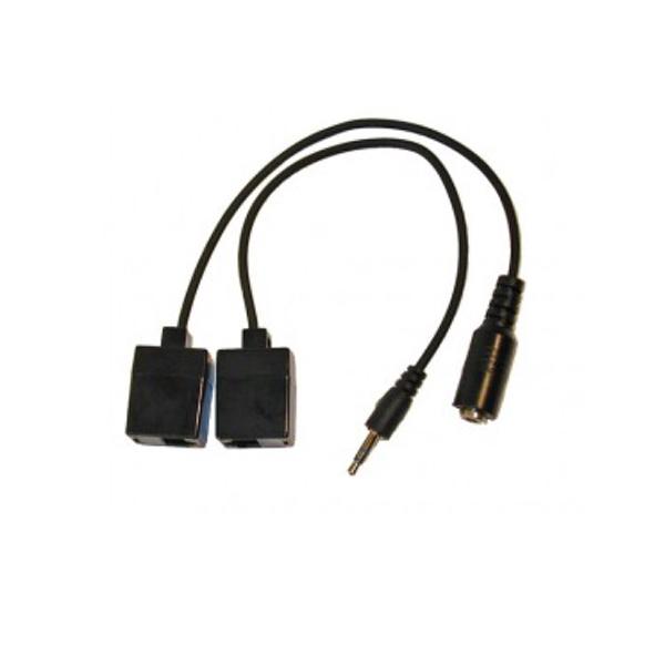 TECH4 3.5MM Stereo Jack to Plug Infra Red Over Cat 5 Extender Kit Audio Accessories TECH4