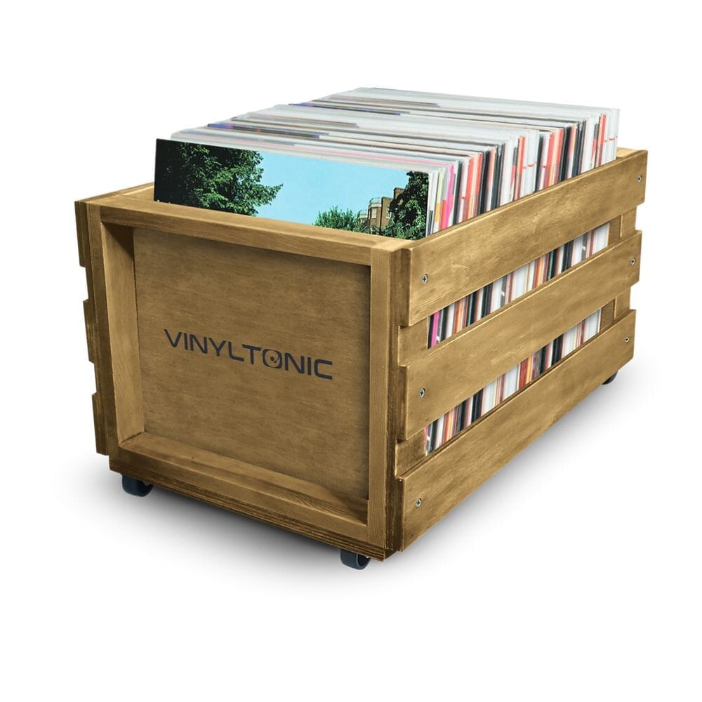 Vinyl Tonic VT08- Vinyl LP Storage Crate (x65 LP) Turntable Accessories Vinyl Tonic