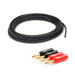 Ceiling Speaker Cable Kit - 20M Speaker Cable + 4 x Banana Plugs Cables K&B Audio 