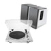 Edifier R1700BT + Audio-Technica AT-LP3XBT Turntable with Bluetooth Speakers Turntable Bundles Audio-Technica White White 