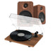 Kanto Audio YU4 & Pro-Ject E1 Turntable & Speaker Bundle Turntable Bundles Pro-Ject Walnut Standard Walnut