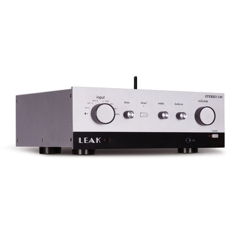 Leak Stereo 130 Integrated Amplifier with Bluetooth Amplifiers Leak Silver 