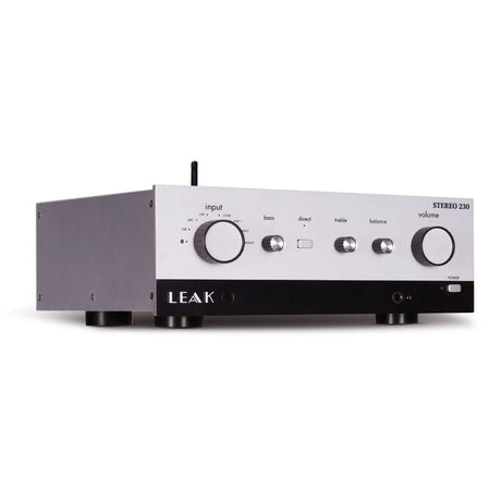 Leak Stereo 230 Integrated Amplifier with HDMI & Bluetooth Amplifiers Leak Silver 