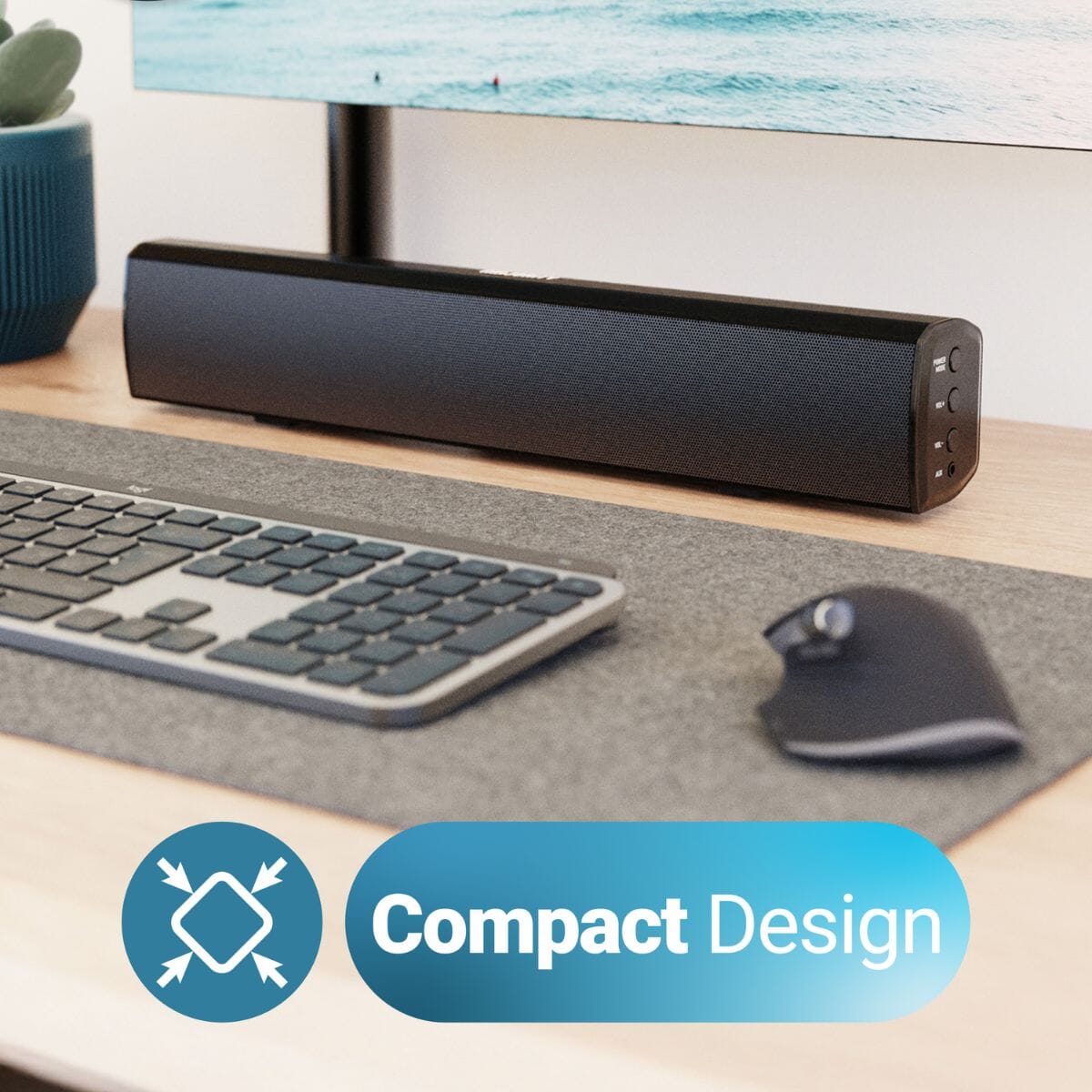 Majority Bowfell Bluetooth Soundbar - 50W Soundbars Majority 