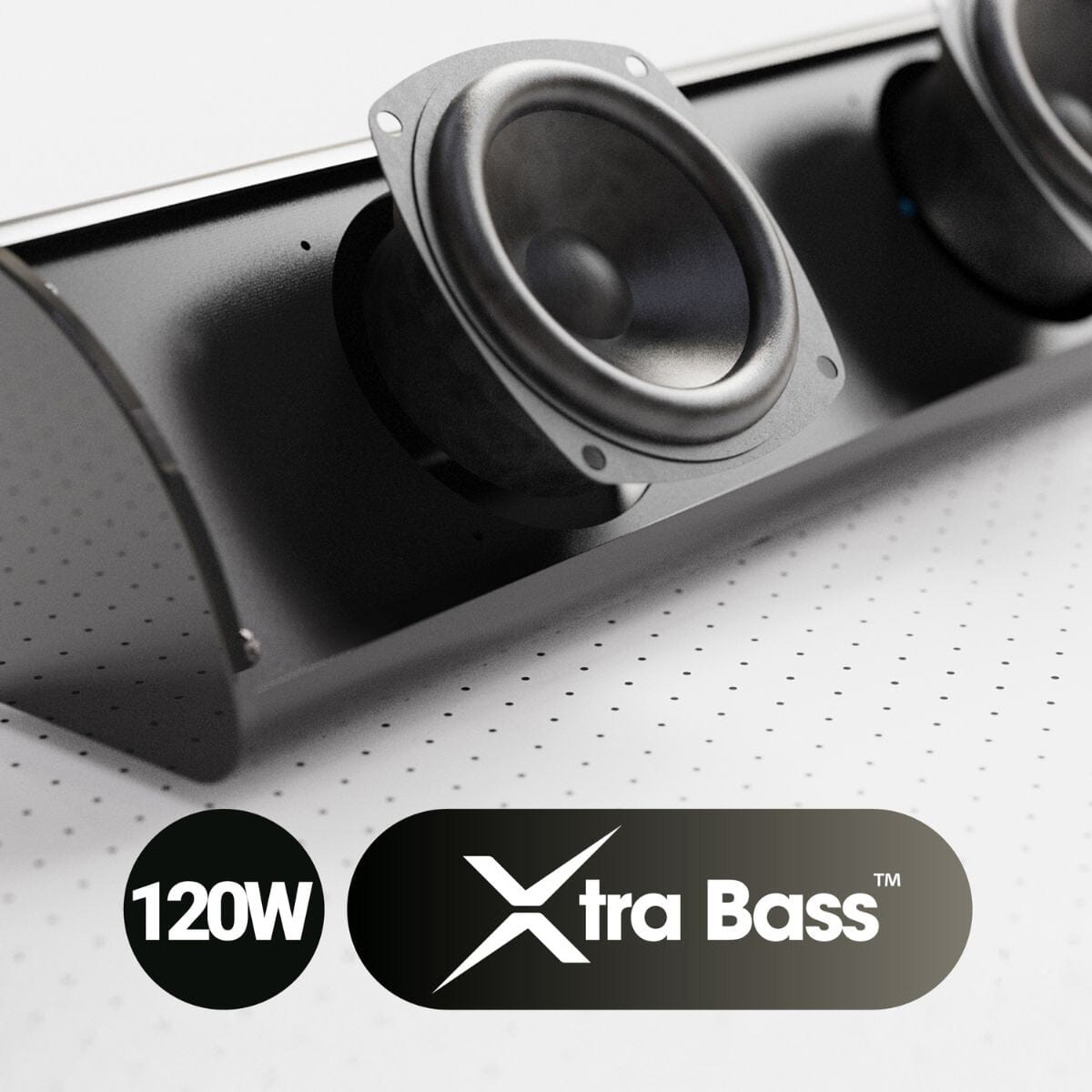 Majority Snowdon Soundbar with Built-In Subwoofer - 120W Soundbars Majority 