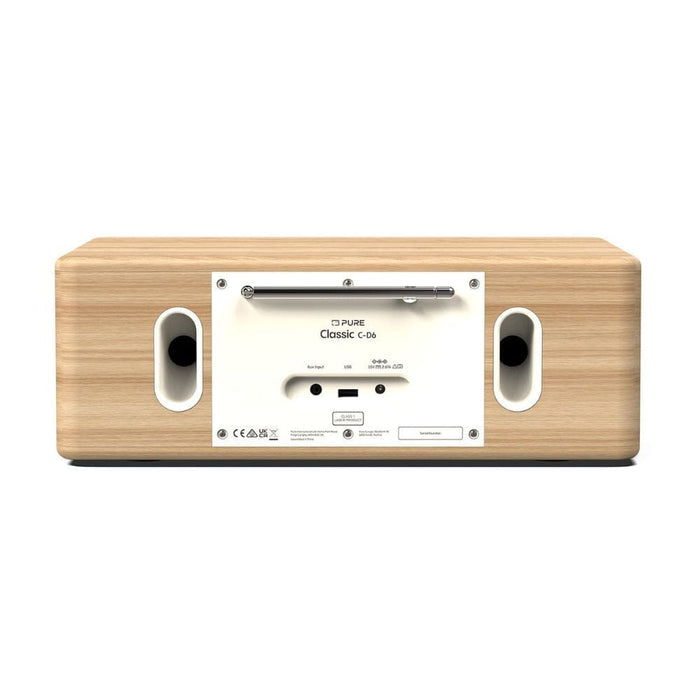 Pure Classic C-D6 DAB/FM Radio with Bluetooth & CD Player Radios PURE 