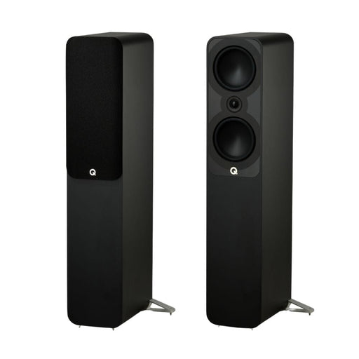 Q Acoustics 5050 Floorstanding Speaker (Pair) Floorstanding Speakers Q Acoustics Satin Black 