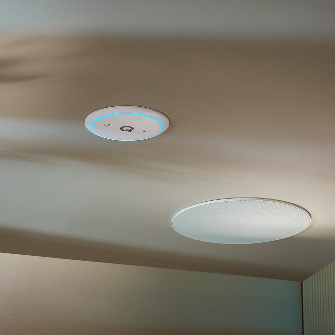 Q Acoustics E300A Bluetooth/WiFi/Alexa Amplifier with 6.5" Bathroom Ceiling Speaker Amplifiers Q Acoustics 