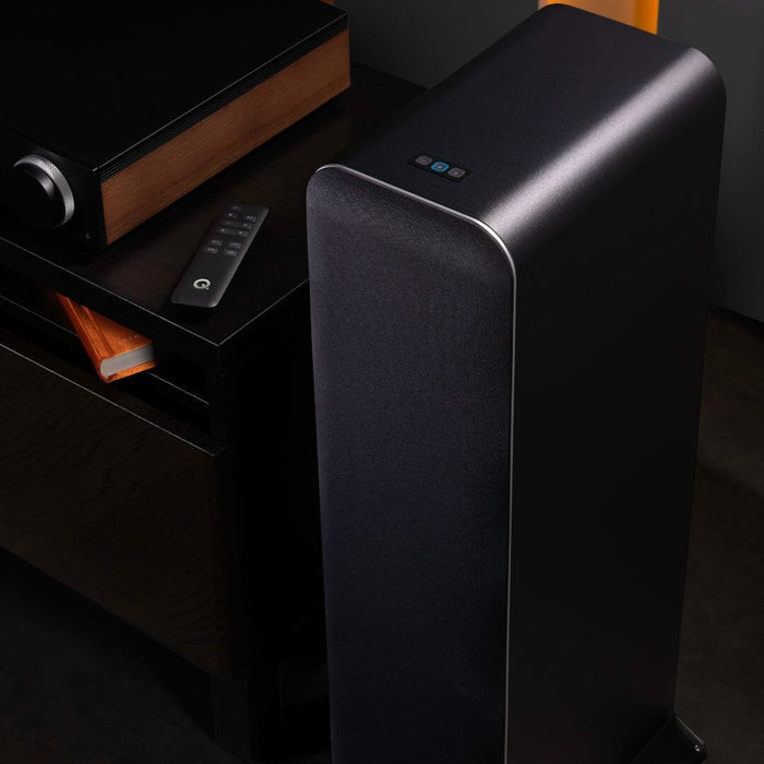 Q Acoustics M40 Active Floorstanding Speakers + WiiM Pro WiFi Music Streamer HiFi Components WiiM 