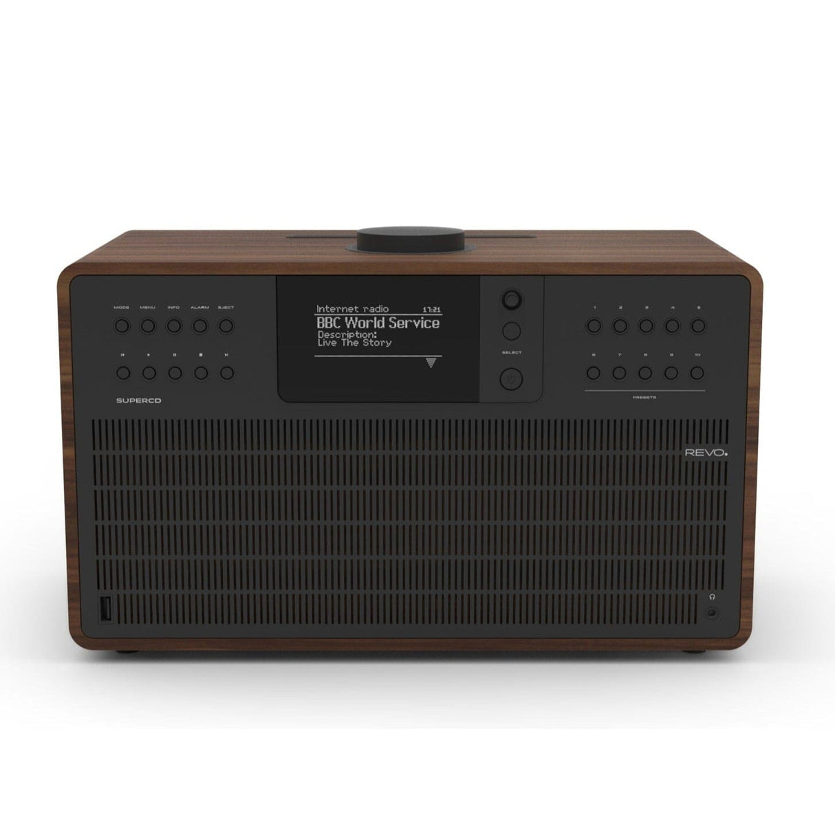 REVO SuperCD FM/DAB/Internet Radio with CD, Bluetooth & WiFi Radios Revo 