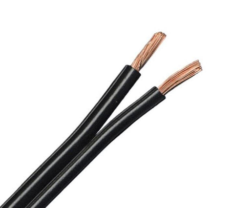 Samson 2 Core 42 Strand Speaker Cable - Full Copper - Black - Custom Length Cables Samson 
