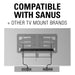 SANUS SASB1-B1 Soundbar Mount: Holds Up To 20 LBS TV Brackets Sanus 