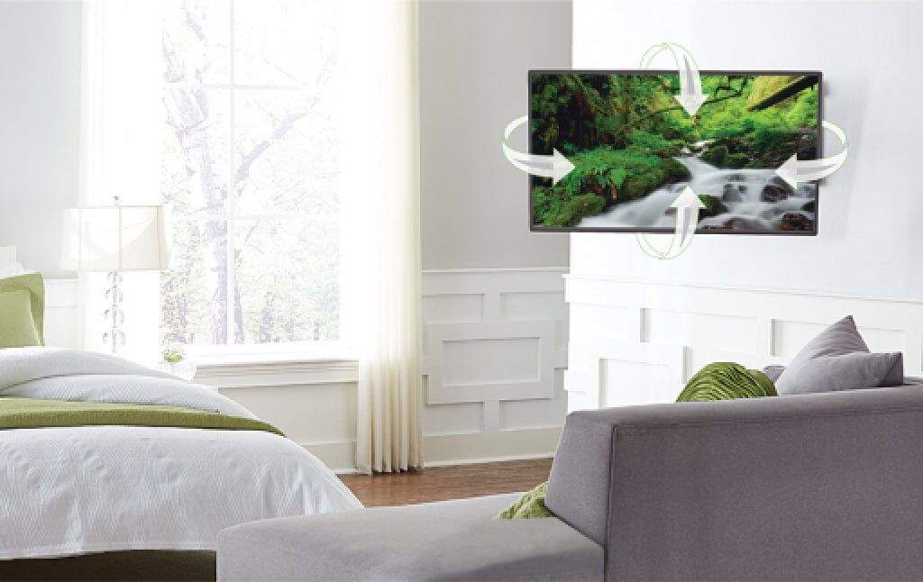 SANUS VMF620-B2 Premium Full-Motion TV Mount, 20" extension, 37"-55" TV Brackets Sanus 