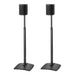 SANUS WSSA2 Adjustable Height Wireless Speaker Stand, designed for Sonos One SL, Play:1, Play:3 - Pair Speaker Brackets & Stands Sanus Black 