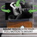 SANUS WSSATM1-B2 Extendable Soundbar TV Mount Designed for Sonos Arc Sound Bar Speaker Brackets & Stands Sanus 