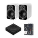 Sonos AMP + Q Acoustics 5010 Bookshelf 4.5" Speakers HiFi Systems Sonos White 