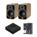 Sonos AMP + Q Acoustics 5020 Bookshelf 5" Speakers HiFi Systems Sonos Oak 