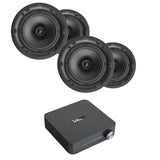 WiiM AMP WiFi & Bluetooth Ceiling Speaker System with Q Acoustics 6.5" Ceiling Speakers In Ceiling Speaker Systems WiiM TWO PAIRS 