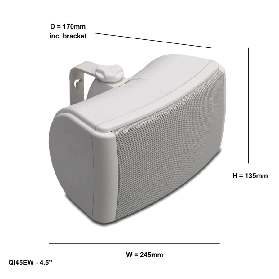 WiiM AMP WiFi & Bluetooth Speaker System with Q Acoustics 4.5" Outdoor Speakers Outdoor Speaker Systems WiiM 