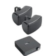 WiiM AMP WiFi & Bluetooth Speaker System with Q Acoustics 4.5" Outdoor Speakers Outdoor Speaker Systems WiiM Black ONE PAIR 