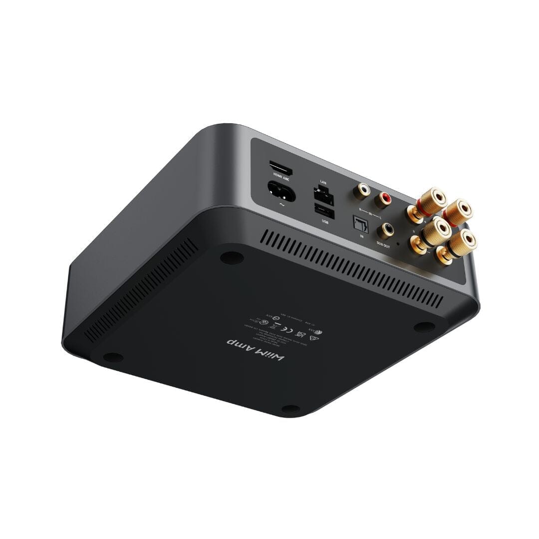 WiiM AMP WiFi Multiroom Amplifier with Bluetooth, Airplay 2, Alexa – TECH4