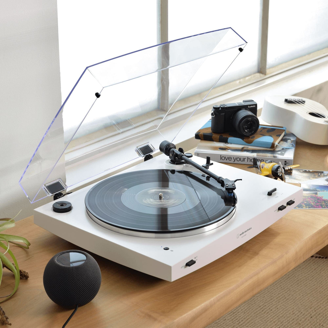 Audio-Technica AT-LP3XBT Automatic Belt-Drive Turntable with Bluetooth Turntables Audio Technica 