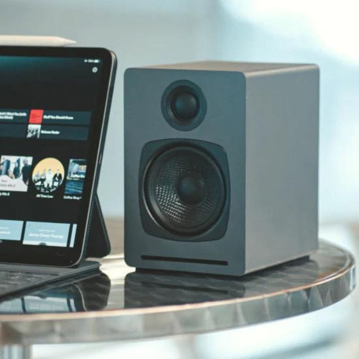 Audioengine A1 Multiroom Wireless Bookshelf Speakers with WiFi (Pair) Active Speakers Audioengine 