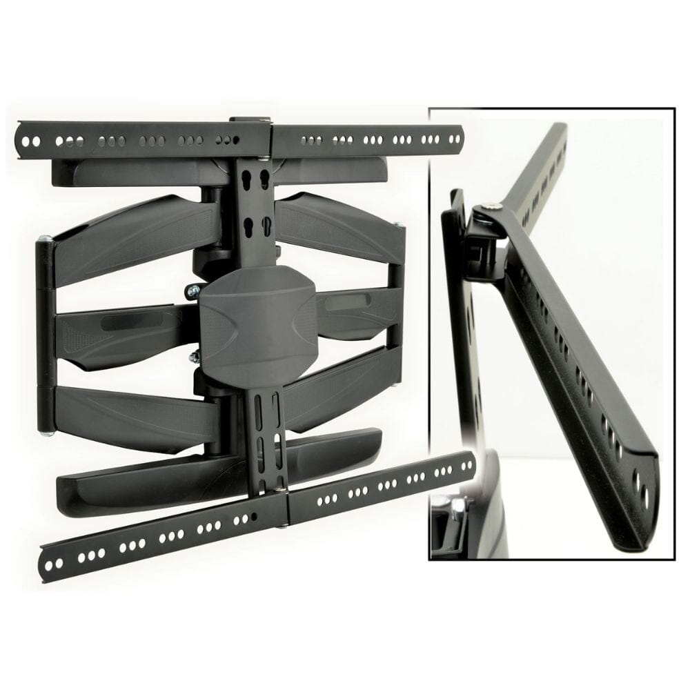 AV Link Full Motion Double Arm TV Wall Bracket for Curved & Flat Screens 32" to 65" TV Brackets AV Link 