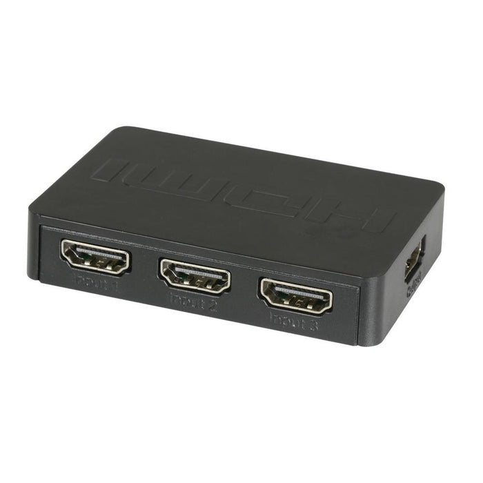 AV Link HDP31M Mini HDMI Switch with IR Remote Control - 3 x 1 HDMI Distribution AV Link 