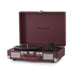 Crosley Cruiser Deluxe Plus Portable Record Player with Bluetooth Turntables Crosley Burgundy 