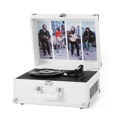 Crosley The Beatles Anthology Turntable - Let it Be - White PVC Turntables Crosley 