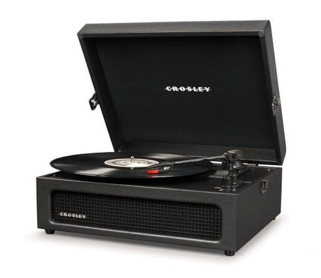 Crosley Voyager Portable Record Player with Bluetooth Turntables Crosley Black 