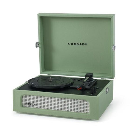 Crosley Voyager Portable Record Player with Bluetooth Turntables Crosley Sage 