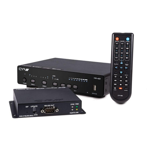 CYP MA-421 4x2+1 HDMI Input & HDBaseT/HDMI Output Matrix and Amplifier with AVLC, 4KHDR HDMI Distribution CYP 