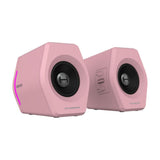 Edifier HECATE G2000 2.0 Gaming Speakers PC or Console with Bluetooth, RGB Lights & AUX Input Active Speakers Edifier Pink 