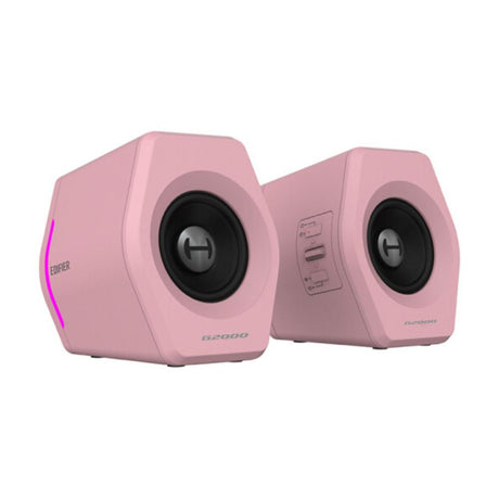 Edifier HECATE G2000 2.0 Gaming Speakers PC or Console with Bluetooth, RGB Lights & AUX Input Active Speakers Edifier Pink 