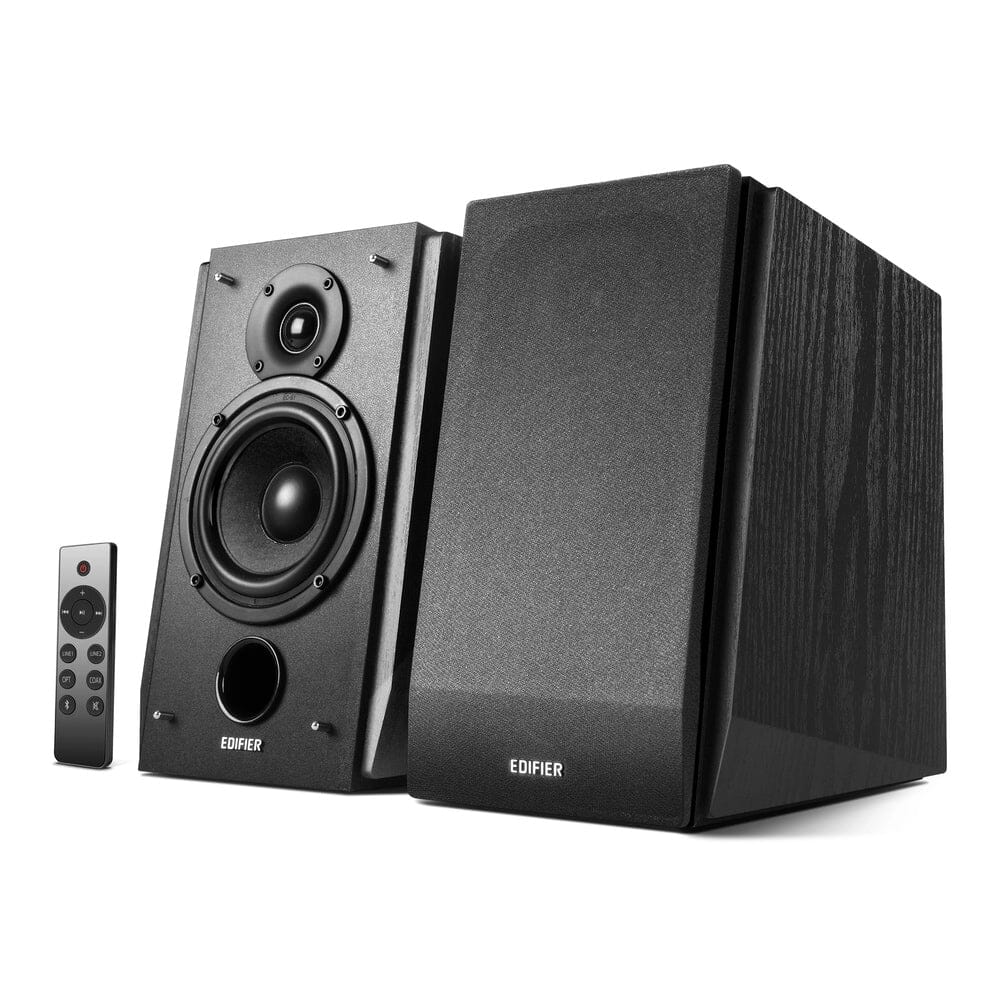 Edifier: R1280DB Powered Speakers w/ Bluetooth - Wood Brown —