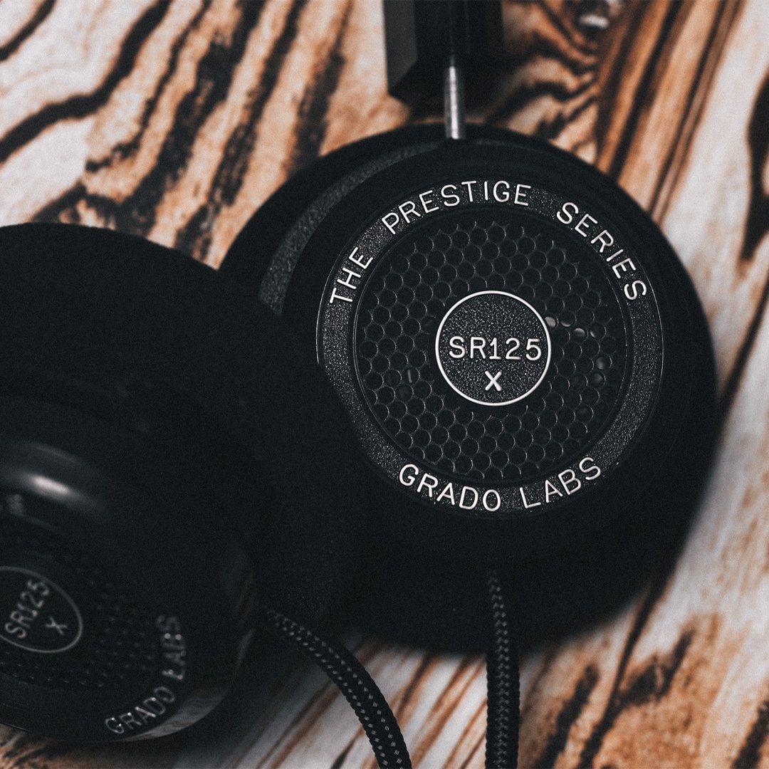 Grado SR125x Prestige Series Wired On-Ear Open Back Headphones Headphones Grado 
