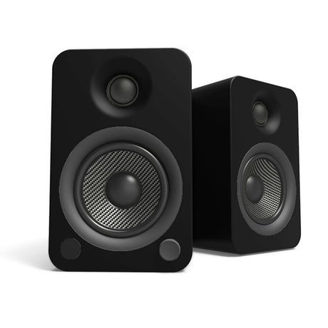 Kanto Audio YU4 Active Bookshelf Speakers with Bluetooth (Pair) Active Speakers Kanto Audio Black 