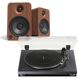Kanto Audio YU4 Bluetooth Speaker & TEAC TN-180BT Turntable & Speaker Bundle Turntable Bundles TEAC Walnut Black 