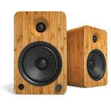 Kanto Audio YU6 Active Bookshelf Speakers with Bluetooth (Pair) Active Speakers Kanto Audio Bamboo 