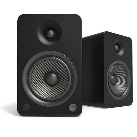Kanto Audio YU6 Active Bookshelf Speakers with Bluetooth (Pair) Active Speakers Kanto Audio Black 